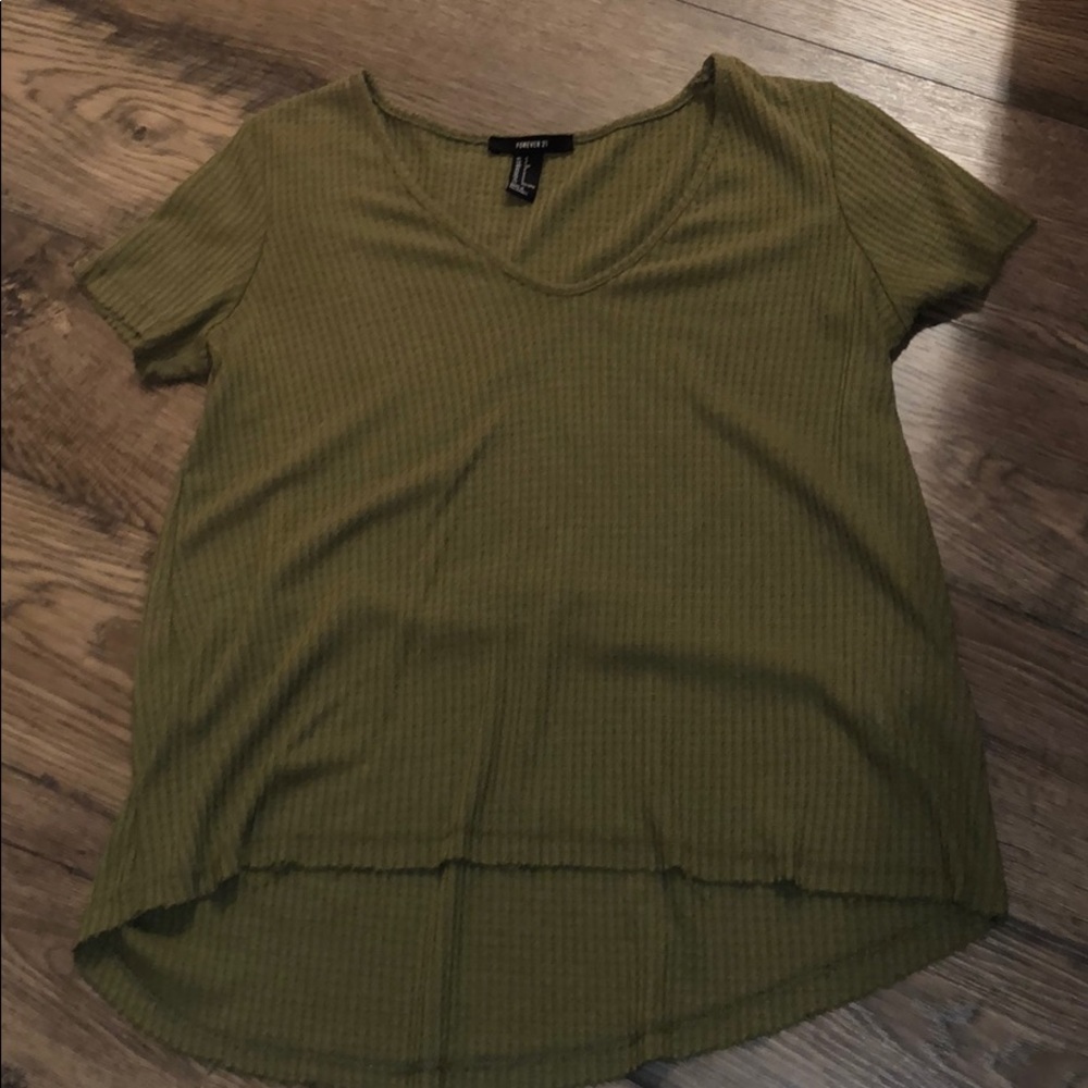 Size small army green shirt